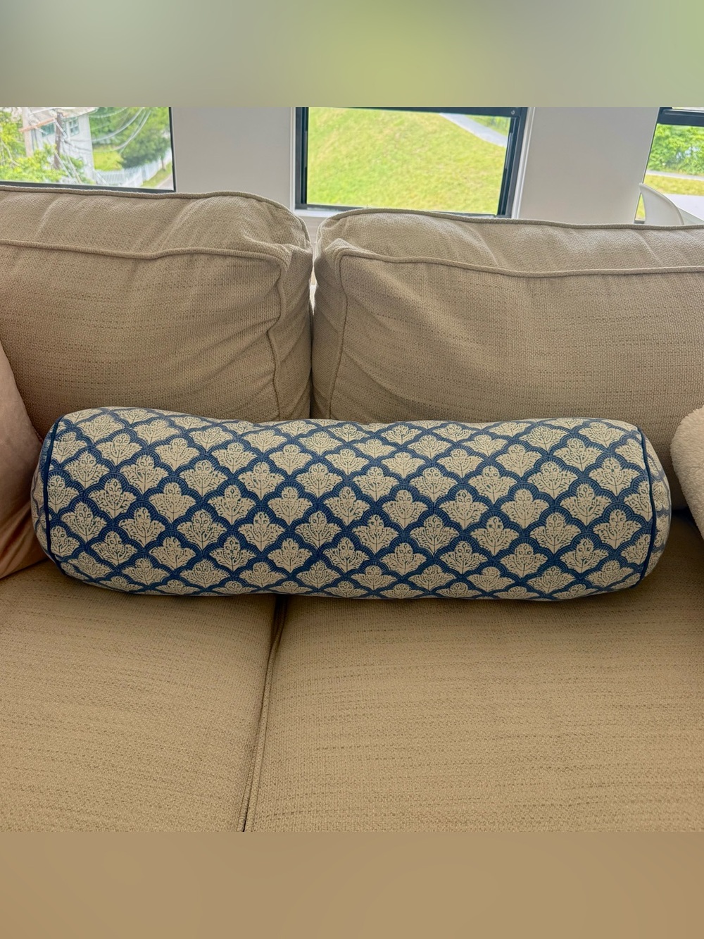 Roller Rabbit Jemina Decorative Bolster Pillow